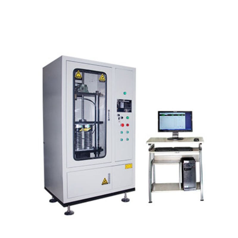 Spring life tester of spring tension-com