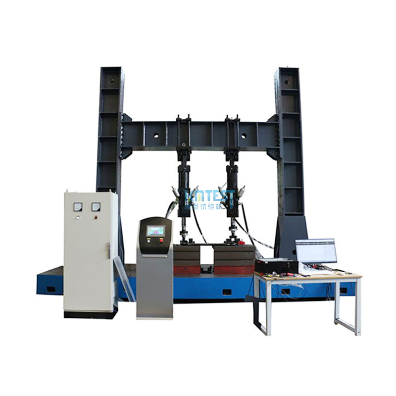 Electro-hydraulic servo axle fatigue tes